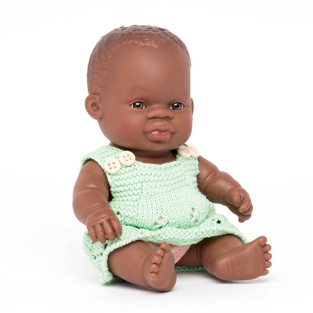 Miniland Educational - dressed Baby Dolls 8 1/4'' inch