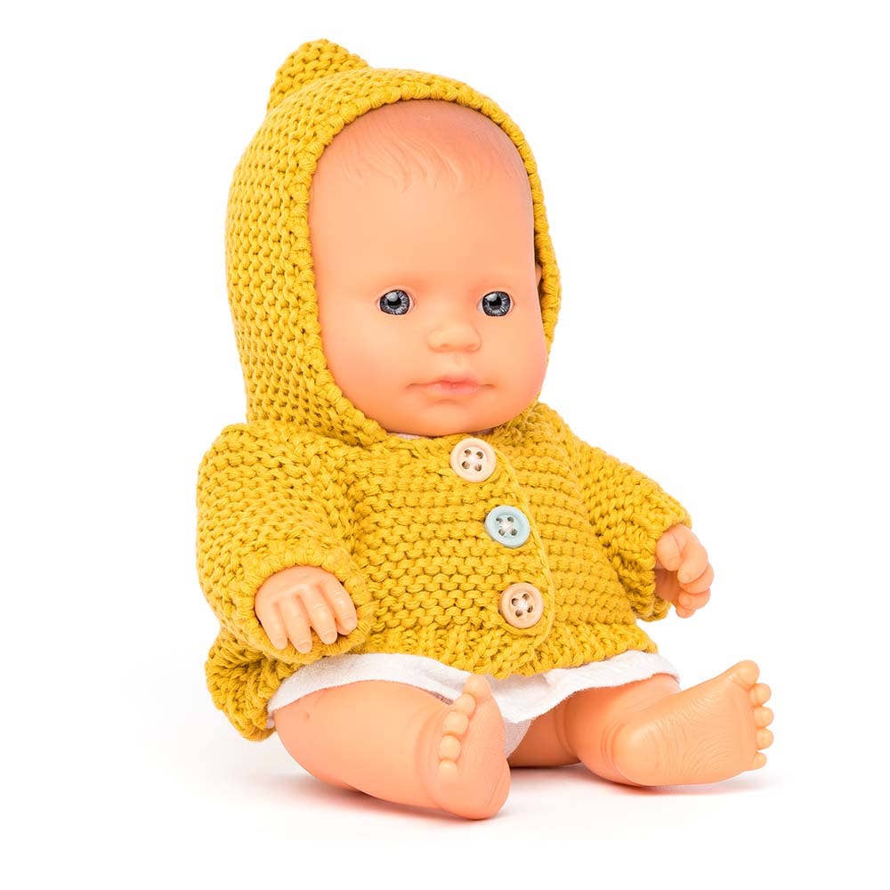 Miniland Educational - dressed Baby Dolls 8 1/4'' inch