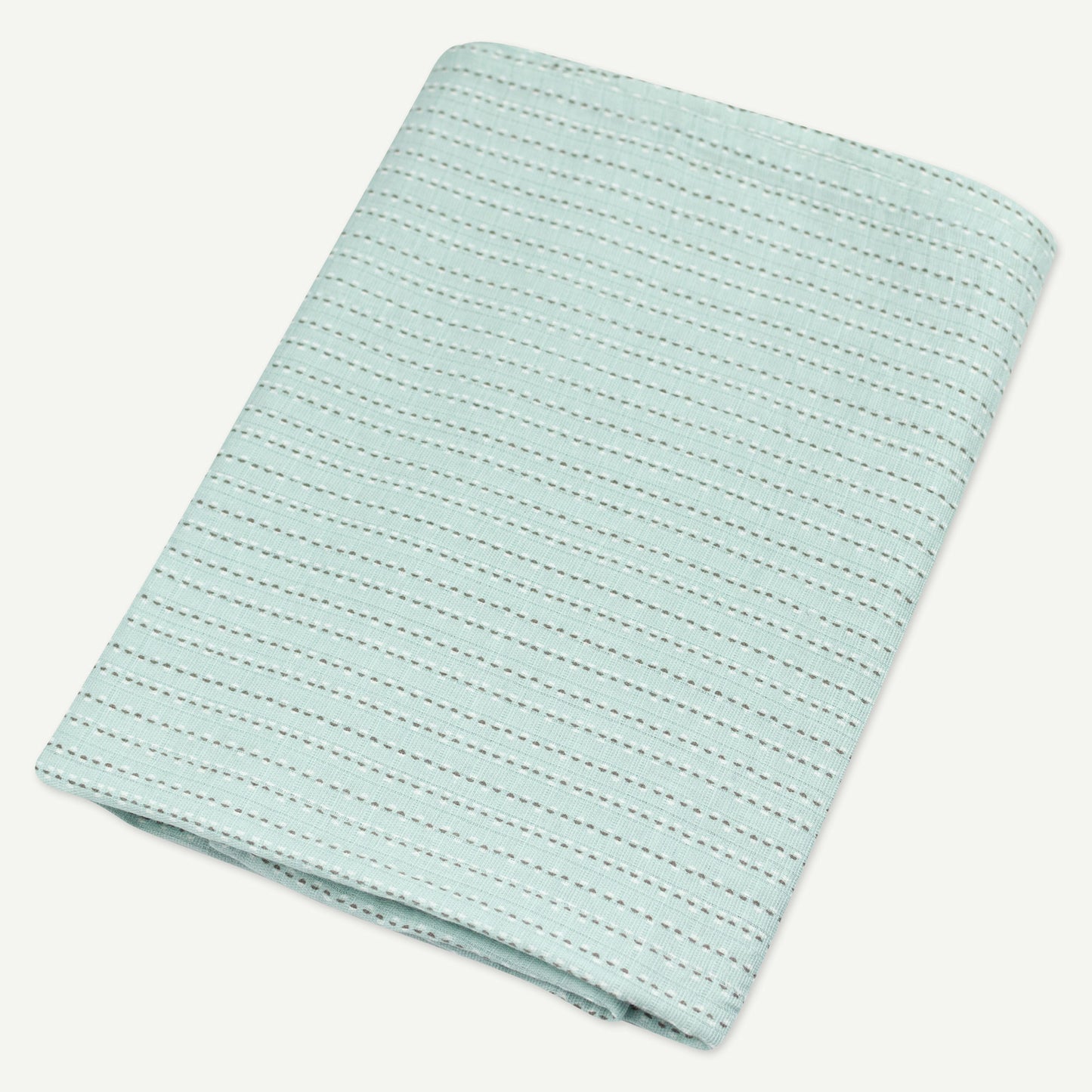 Light Blue Geo Print Swaddle