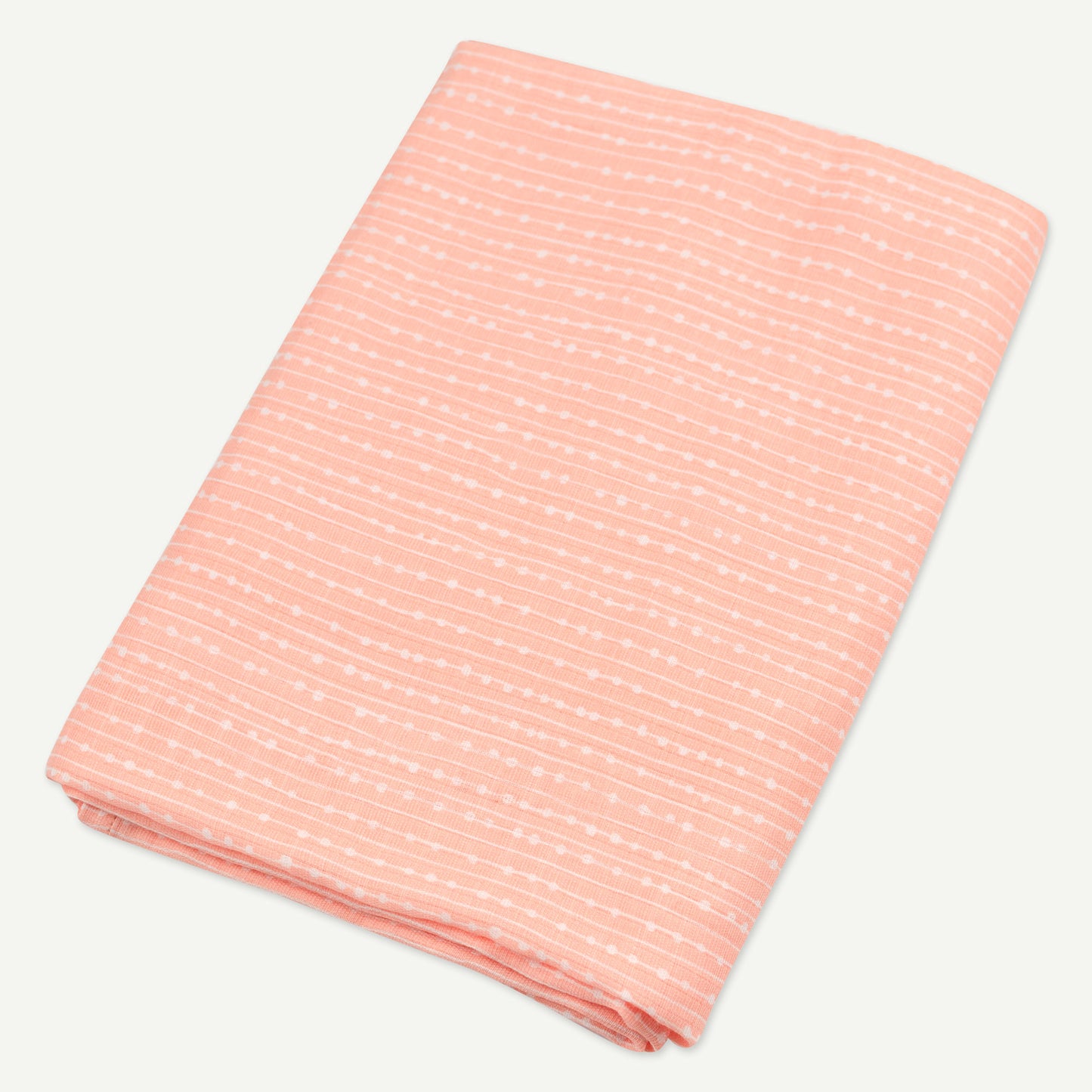 Pink Geo Stripe Swaddle