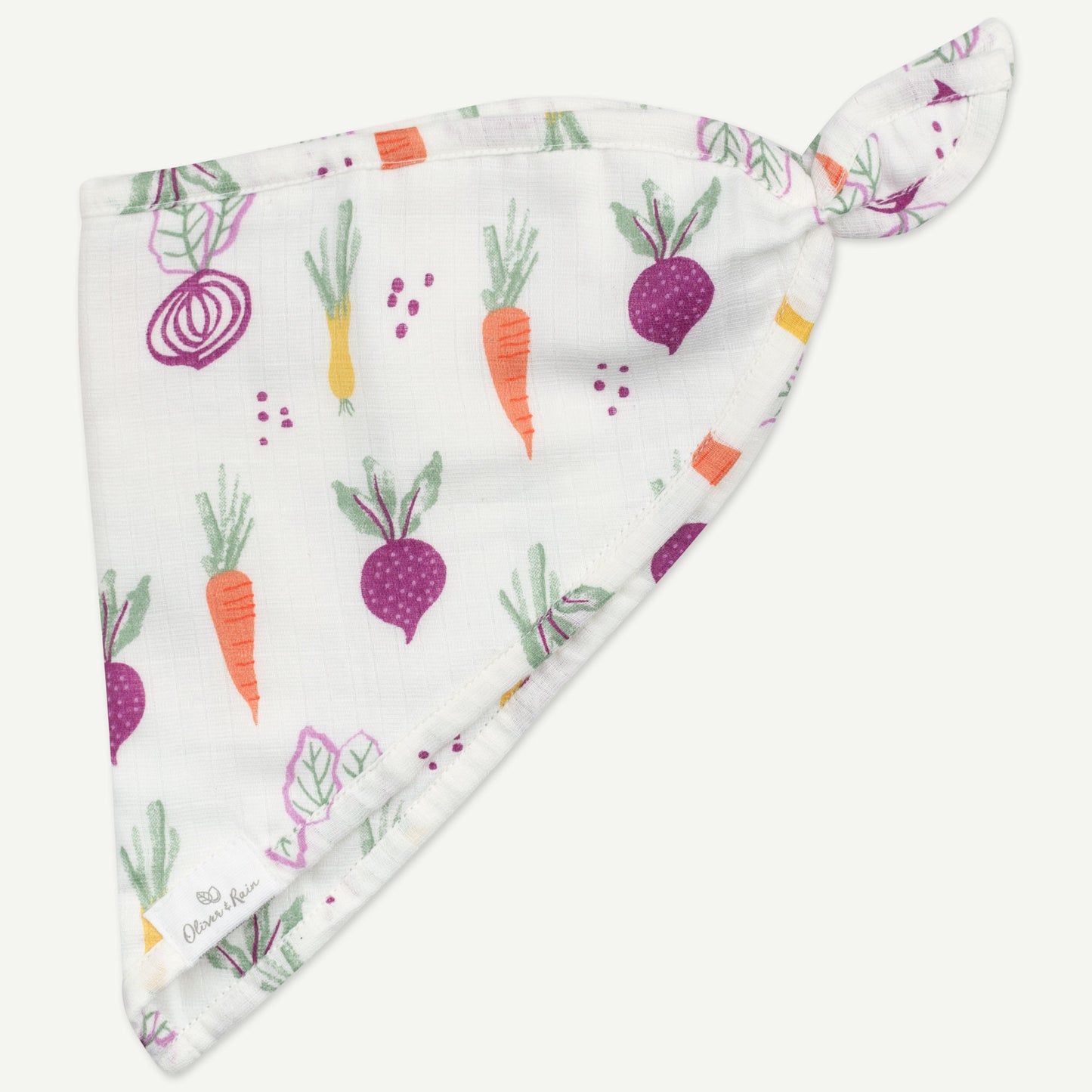 Fruit & Veggie 2-Pack Bandana Bib