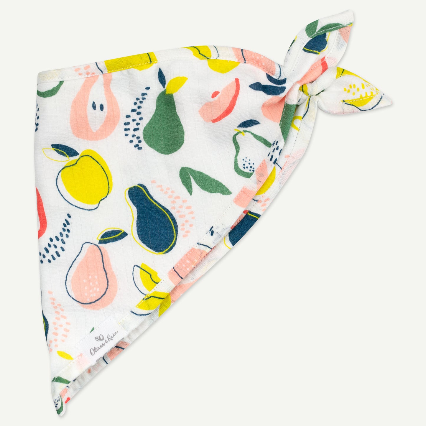 Fruit & Veggie 2-Pack Bandana Bib