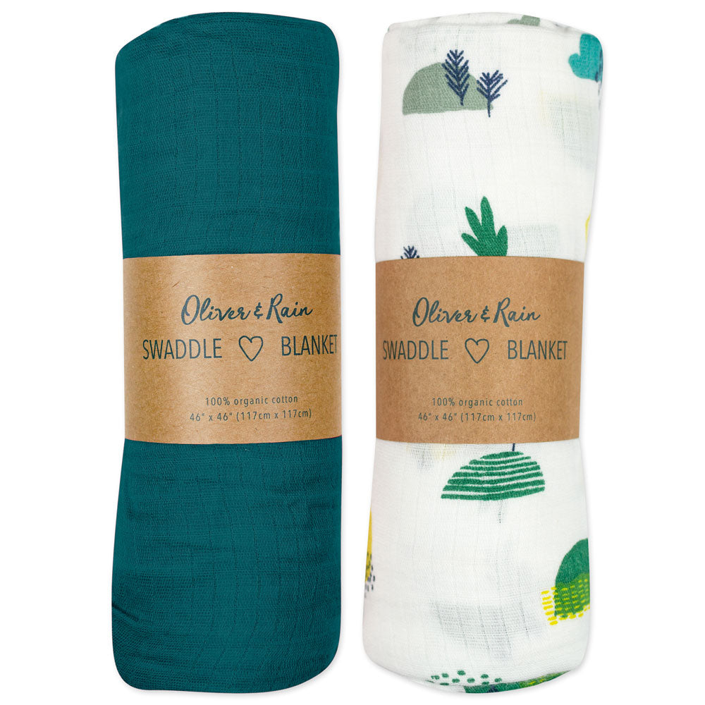 Oliver and rain on sale swaddle