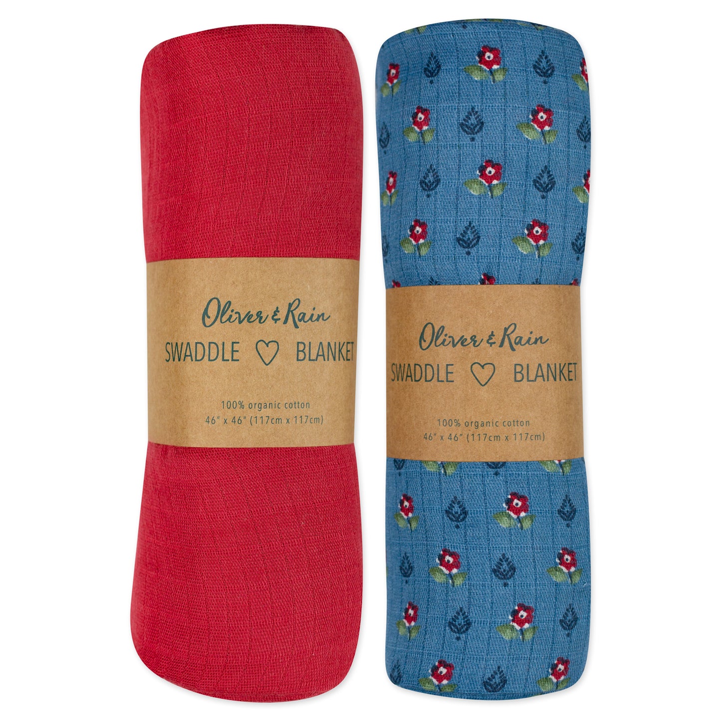 Floral 2-Pack Swaddle
