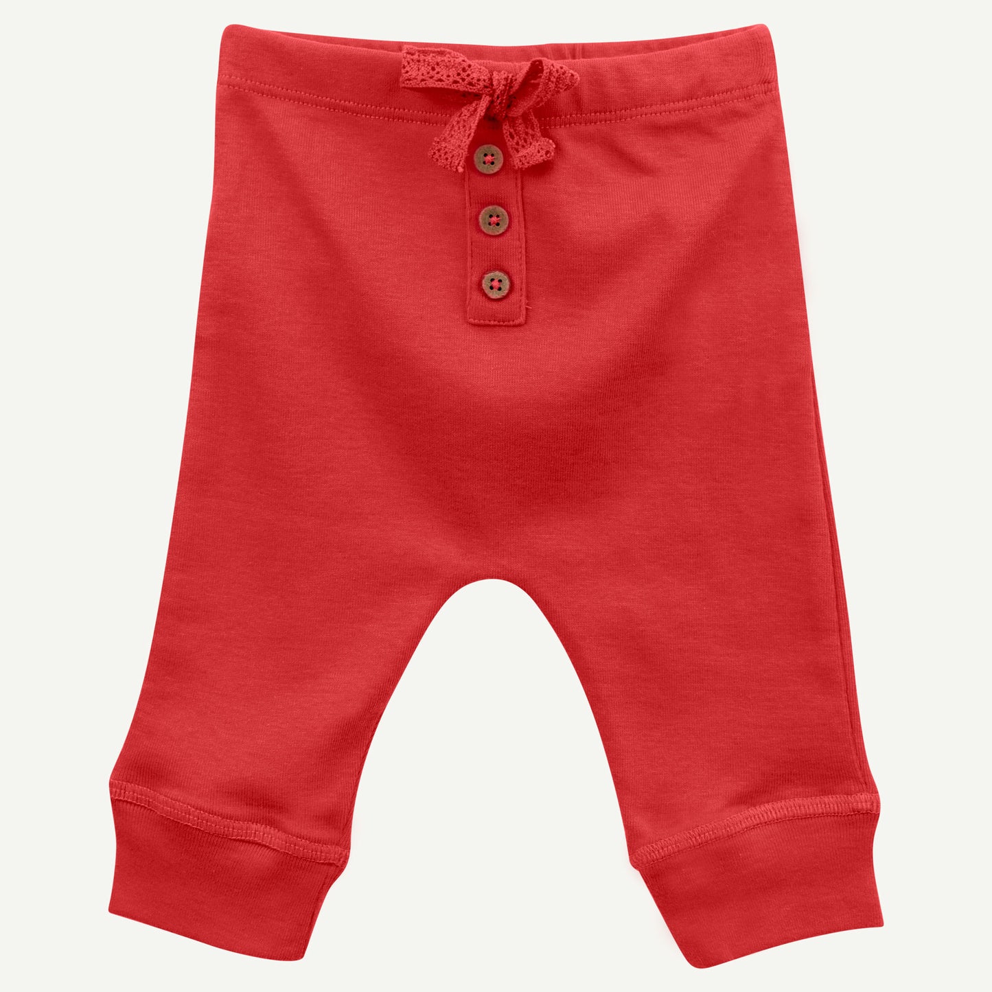 Red Ruffle Legging
