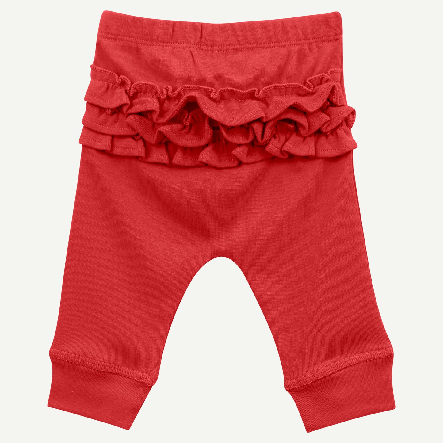 Red Ruffle Legging
