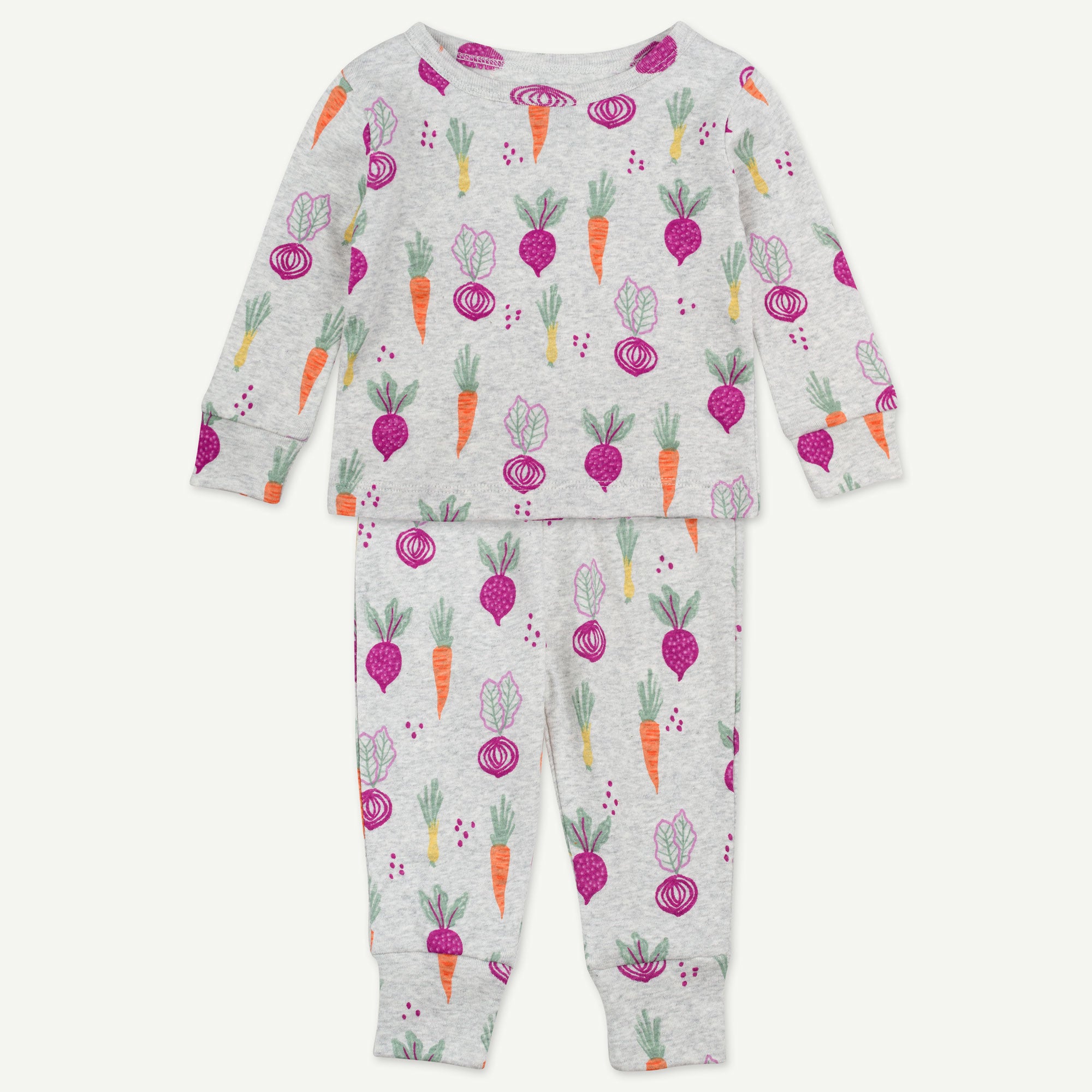 Organic Toddler Boy Dash & Tree Print 2-Piece Pajamas - 24M - Oliver and Rain