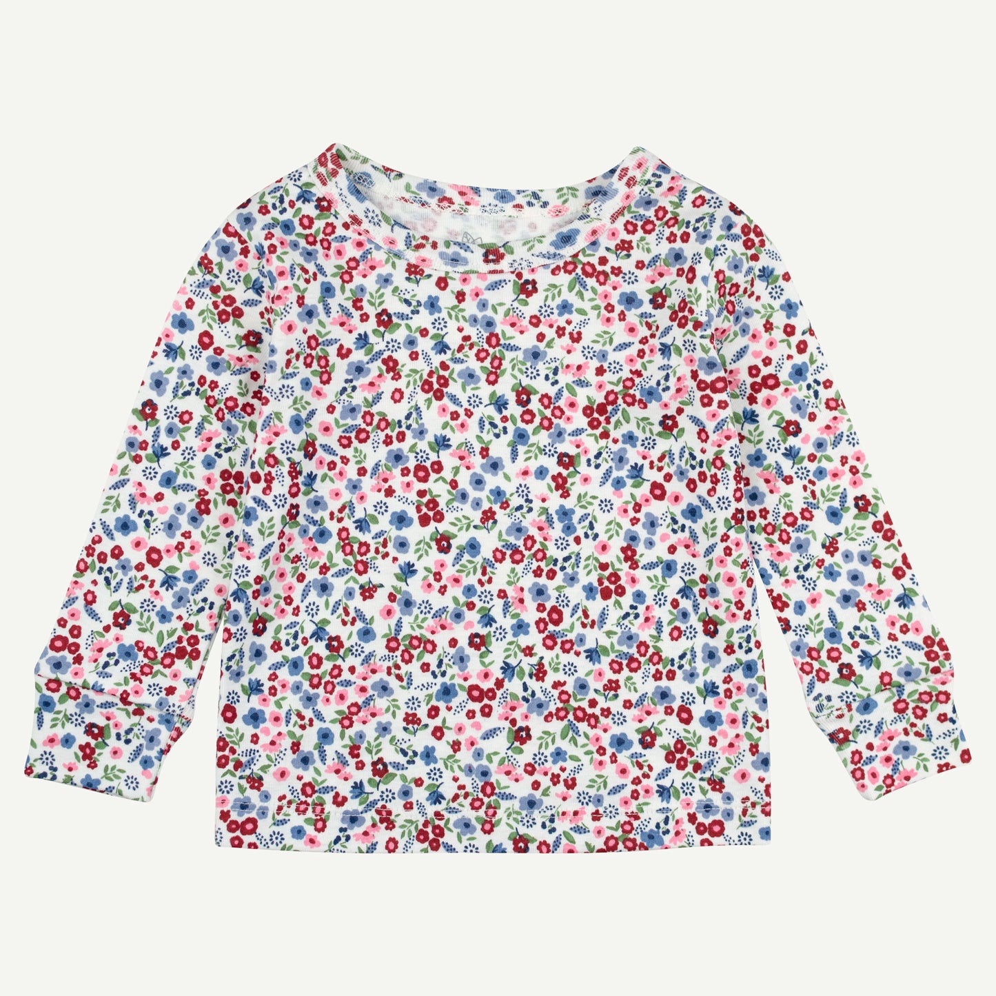 2-Piece Pajama in Ditsy Floral Print
