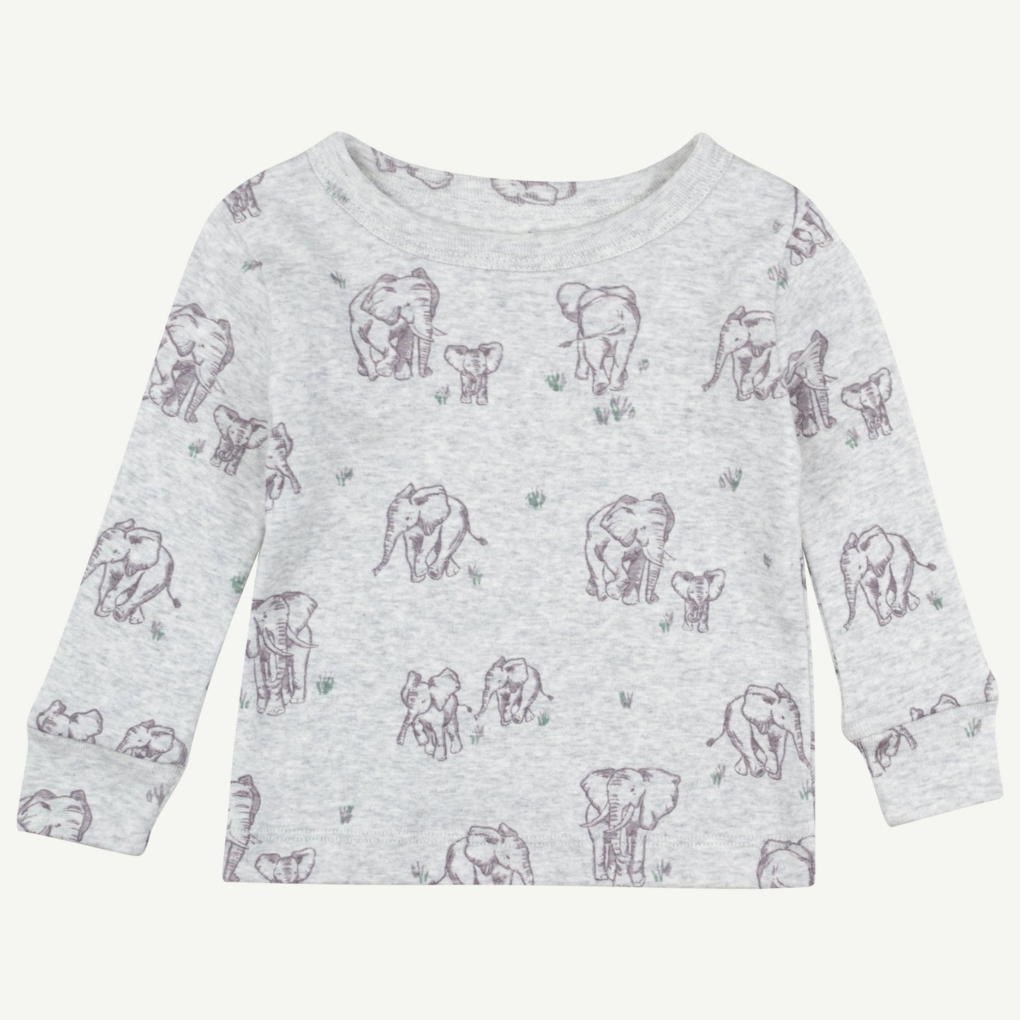 2-Piece Pajama in Elephant Print