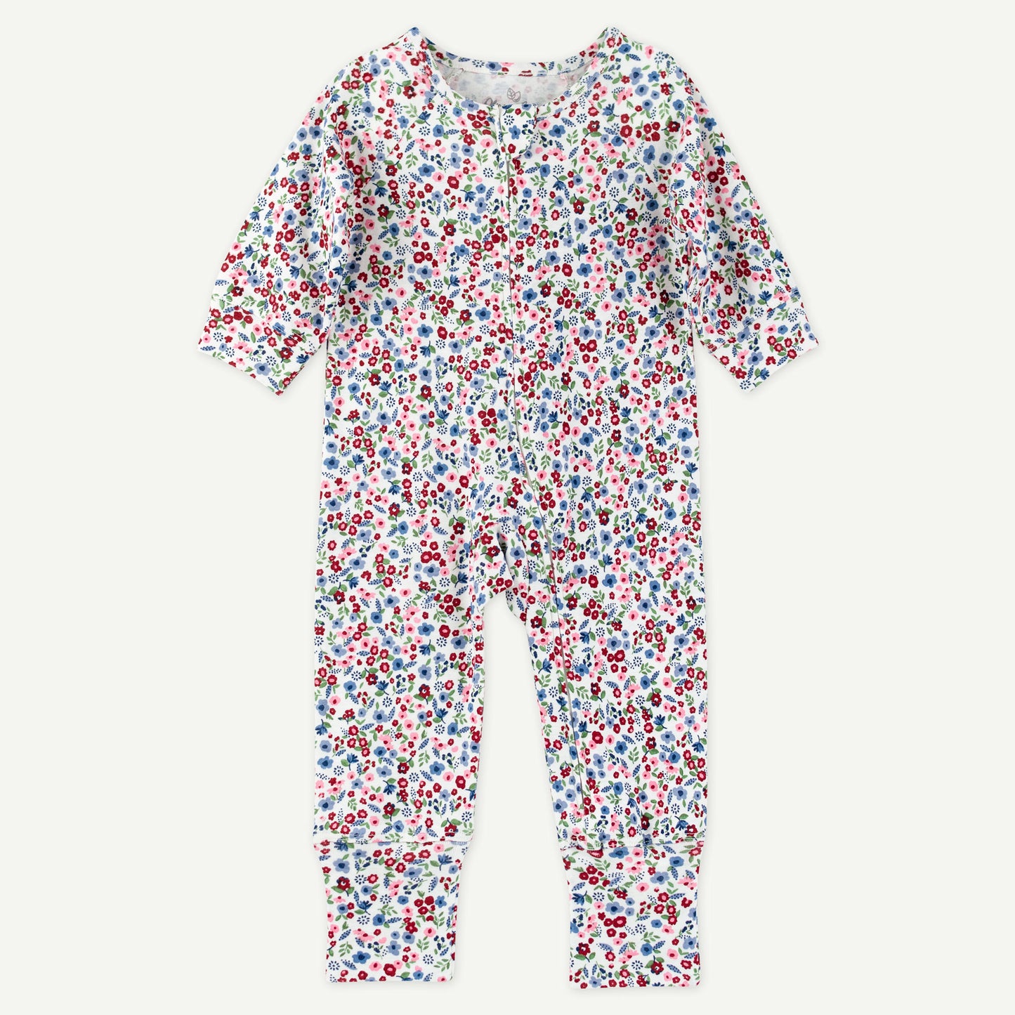 Ditsy Floral Print Unionsuit