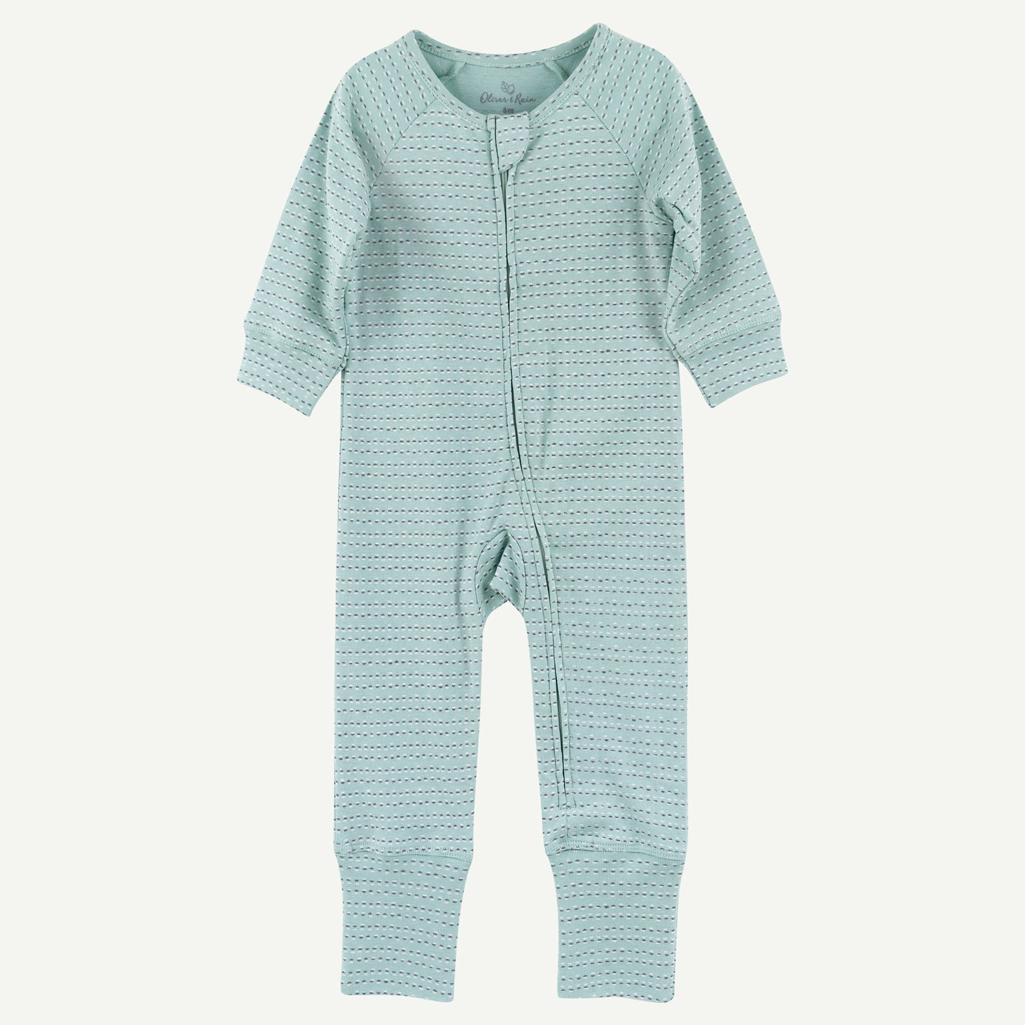 Light Blue Geo Print Unionsuit