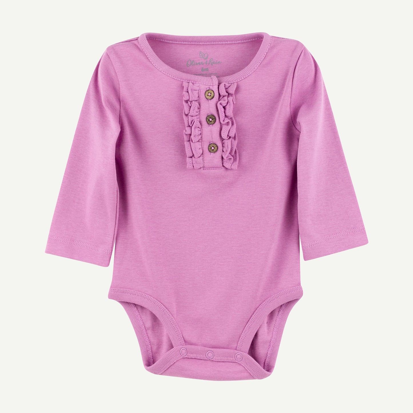 Lavender Long Sleeve Bodysuit