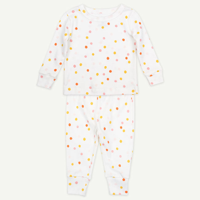 Ladies polka dot pyjamas hot sale