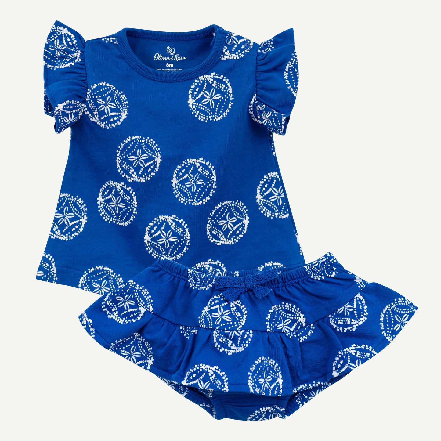 2-Piece Outfit in Sand Dollar Print