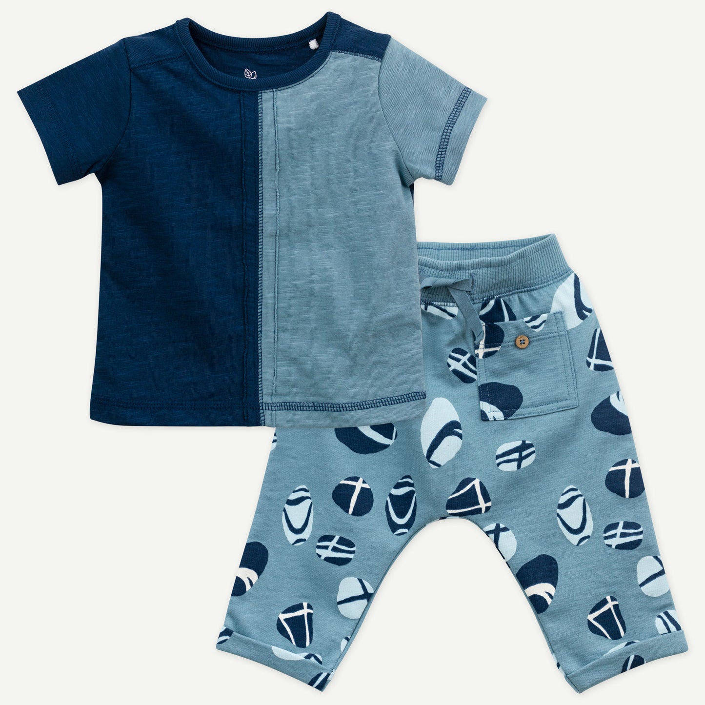 2-Piece Outfit in Turtle Shell Print