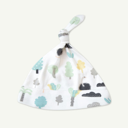 2-Piece Cap & Gown Set in Ostrich Print