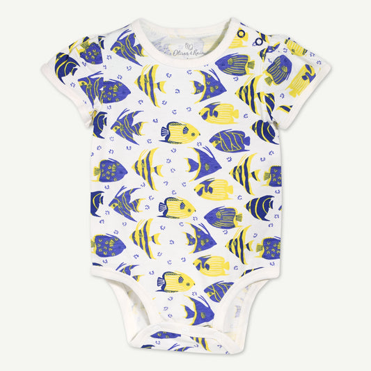 Angel Fish Printed Bodysuit