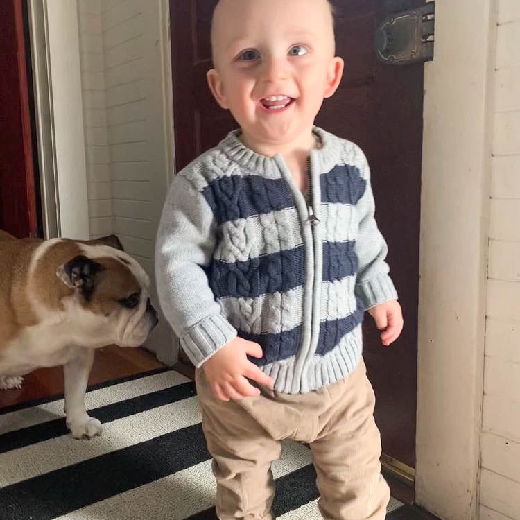 Taupe Babycord Pant