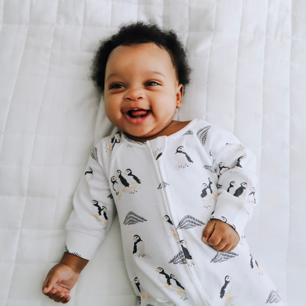 Puffin Print Unionsuit