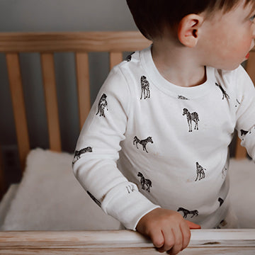 Zebra Print Pajamas