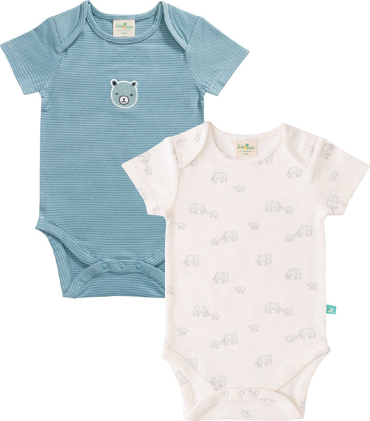 Jus Cubs - Boys 2-Pack Bodysuit