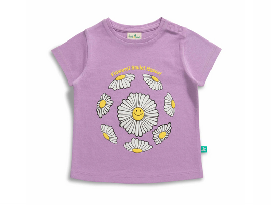 Juscubs - SET OF 2 BABY GIRLS GRAPHIC PRINTED T SHIRTS