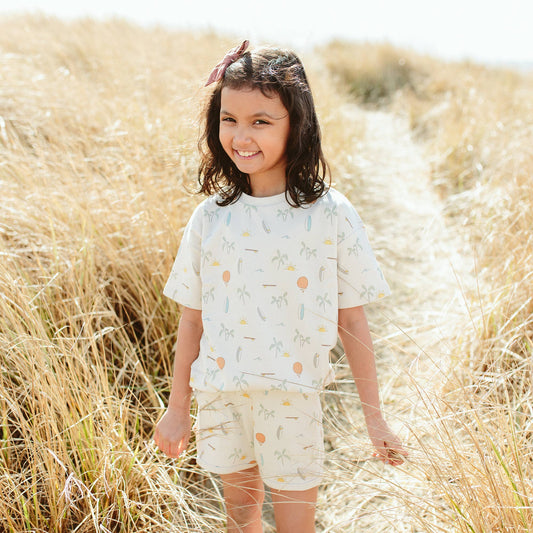 goumikids - Viscose Bamboo + Organic Cotton T-shirt - Surf's Up