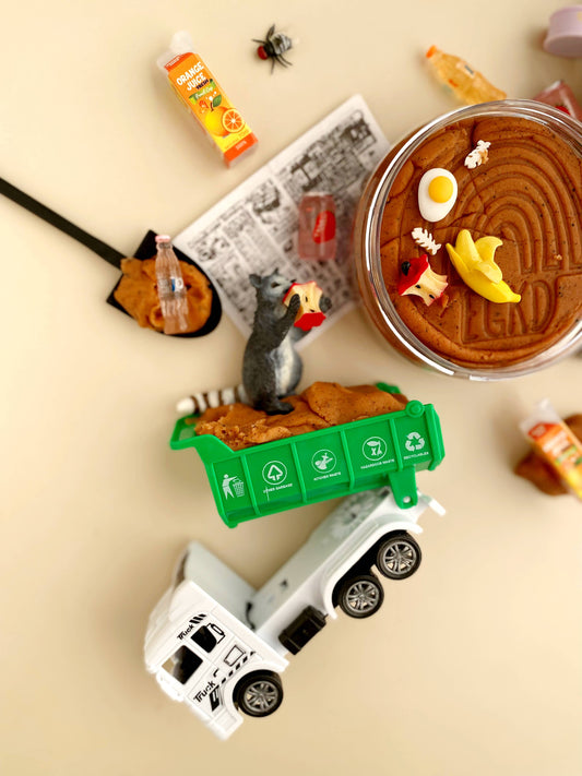 Earth Grown KidDoughs - Garbage (Root Beer) Sensory Play Dough Kit