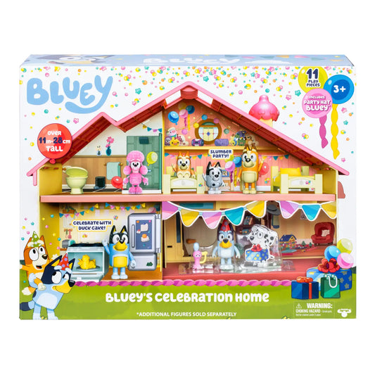 Toysmith - Moose Toys Bluey's Celebration Home