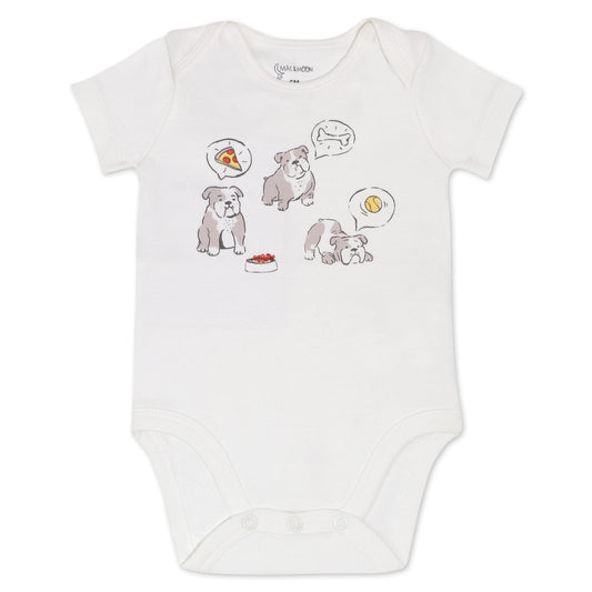 Organic Cotton 3-Piece Hoodie Set in Furry Friends Print