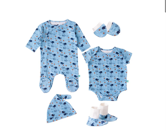 Juscubs - baby blue gift set