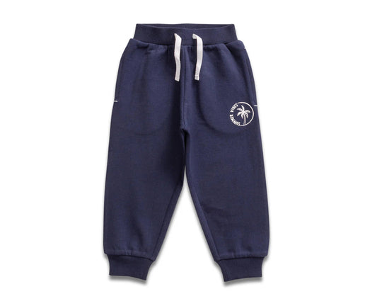 Juscubs - SET OF 2 BABY BOYS SUMMER VIBES PRINTED TRACK PANTS