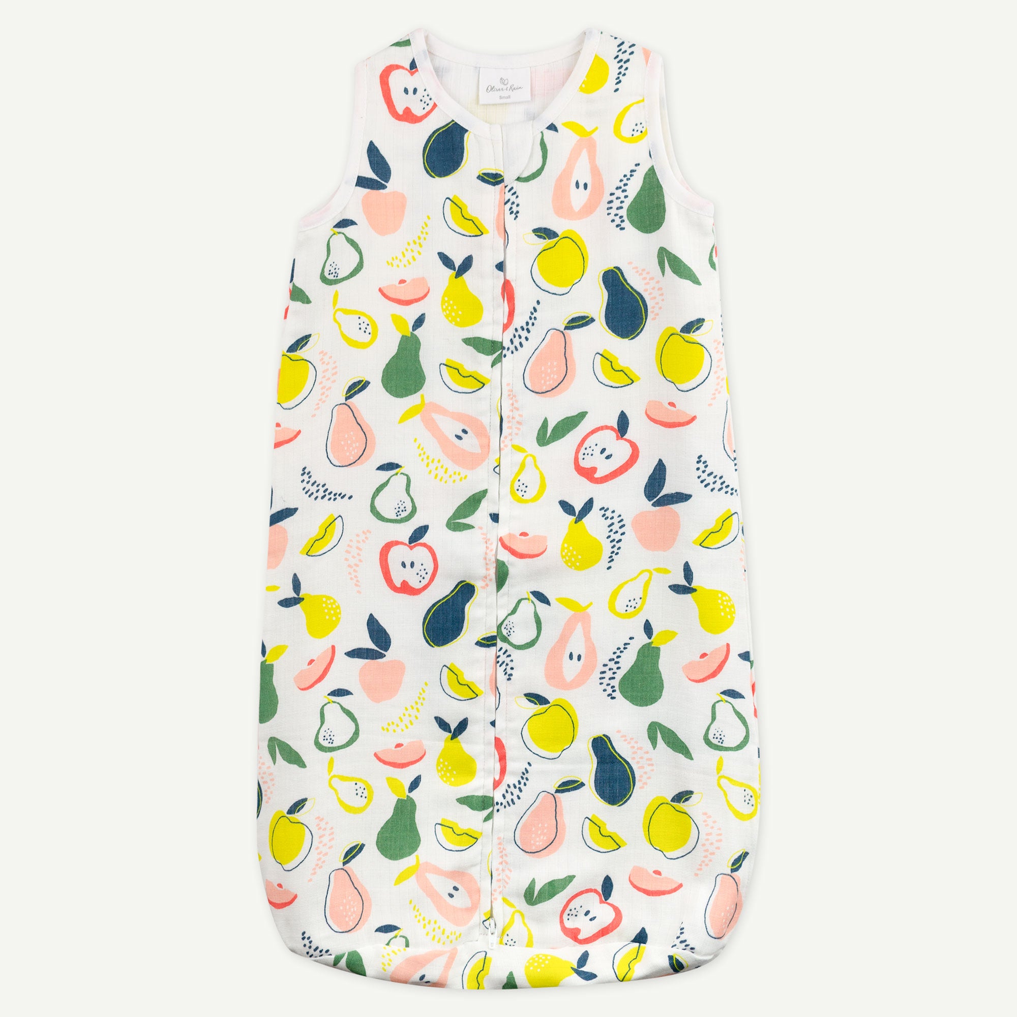 Baby Girls Organic Fruit Print Sleep Bag Oliver Rain