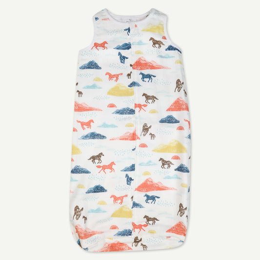 Horses Print Sleep Bag