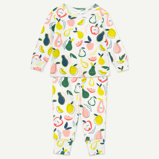 2-Piece Pajama in Fruit Print - Toddler