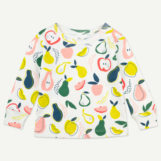 2-Piece Pajama in Fruit Print