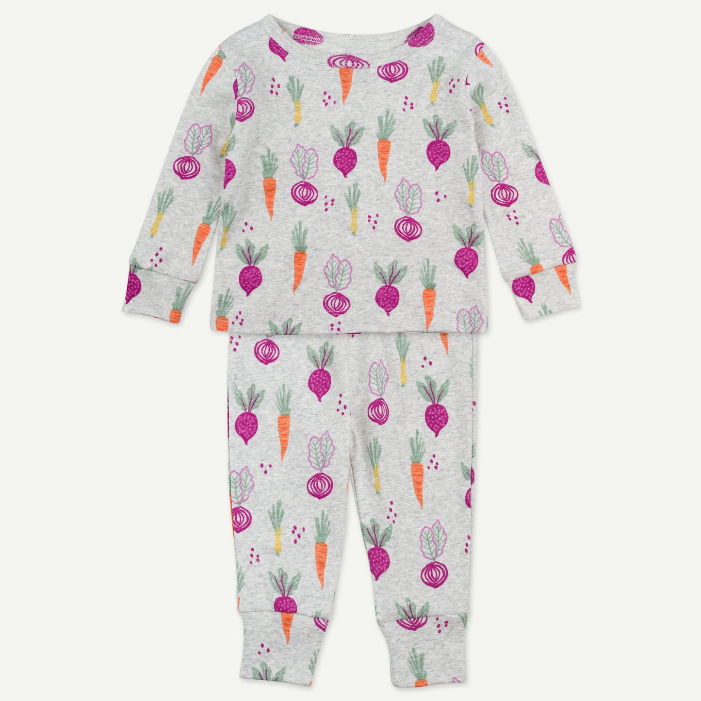 2-Piece Pajama in Veggie Print - Toddler