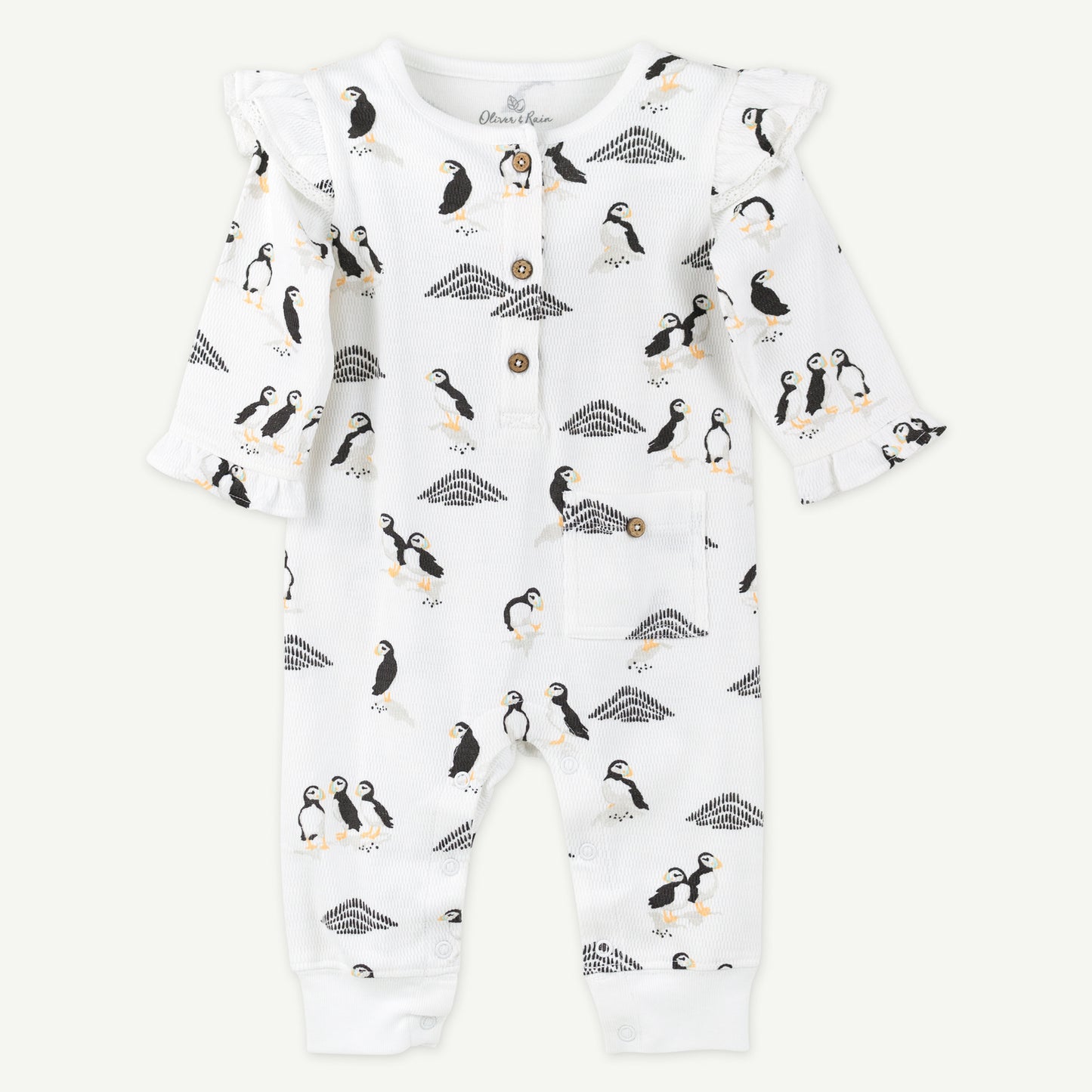 Puffin Print Jumpsuit