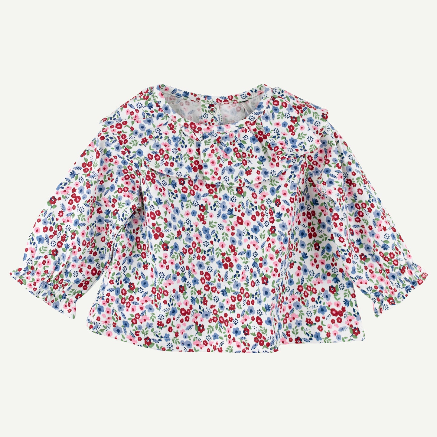 Ditsy Floral Ruffle Top