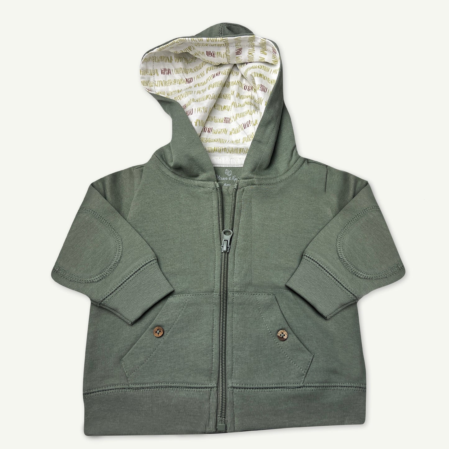 Green French Terry Jacket