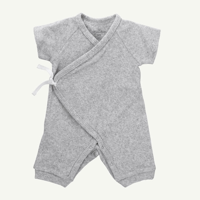 RS18T0032_M-oliver and rain-organic-baby-kimono style-romper-terry-gray