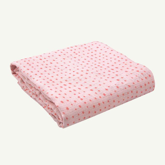 RS18T0064_M-oliver and rain-organic-baby-blanket-muslin-swaddle-pink dot