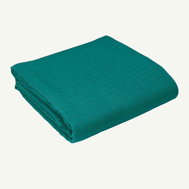 RS18T0129_M-oliver and rain-organic-baby-blanket-muslin-swaddle-dark teal