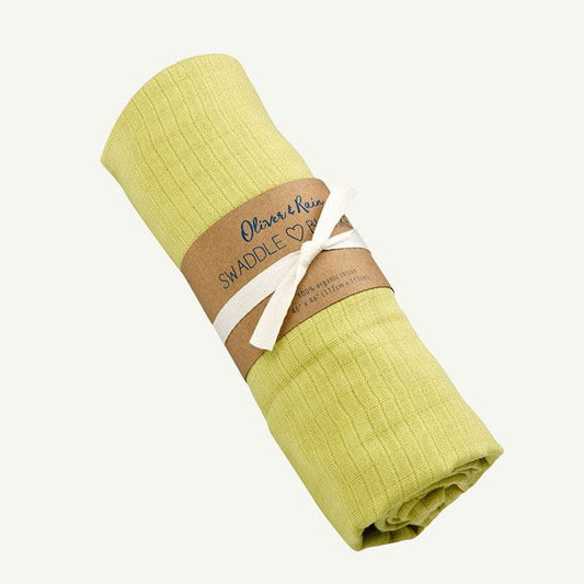 RS18T0130_ALT1-oliver and rain-organic-baby-blanket-muslin-swaddle-lime green