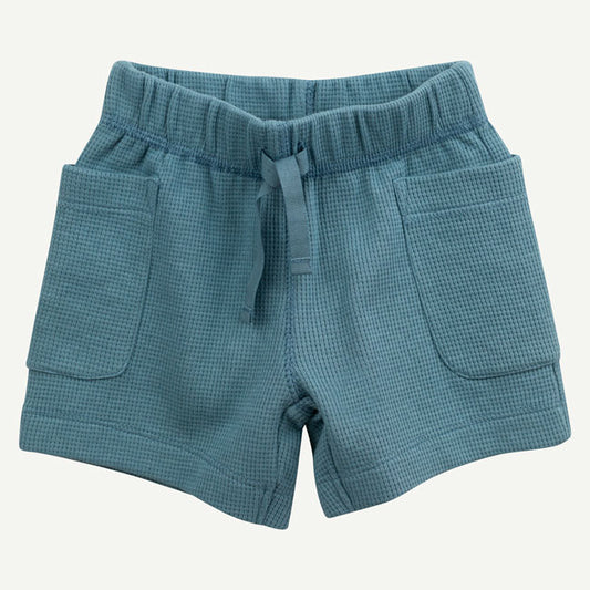 Muted Blue Thermal Short