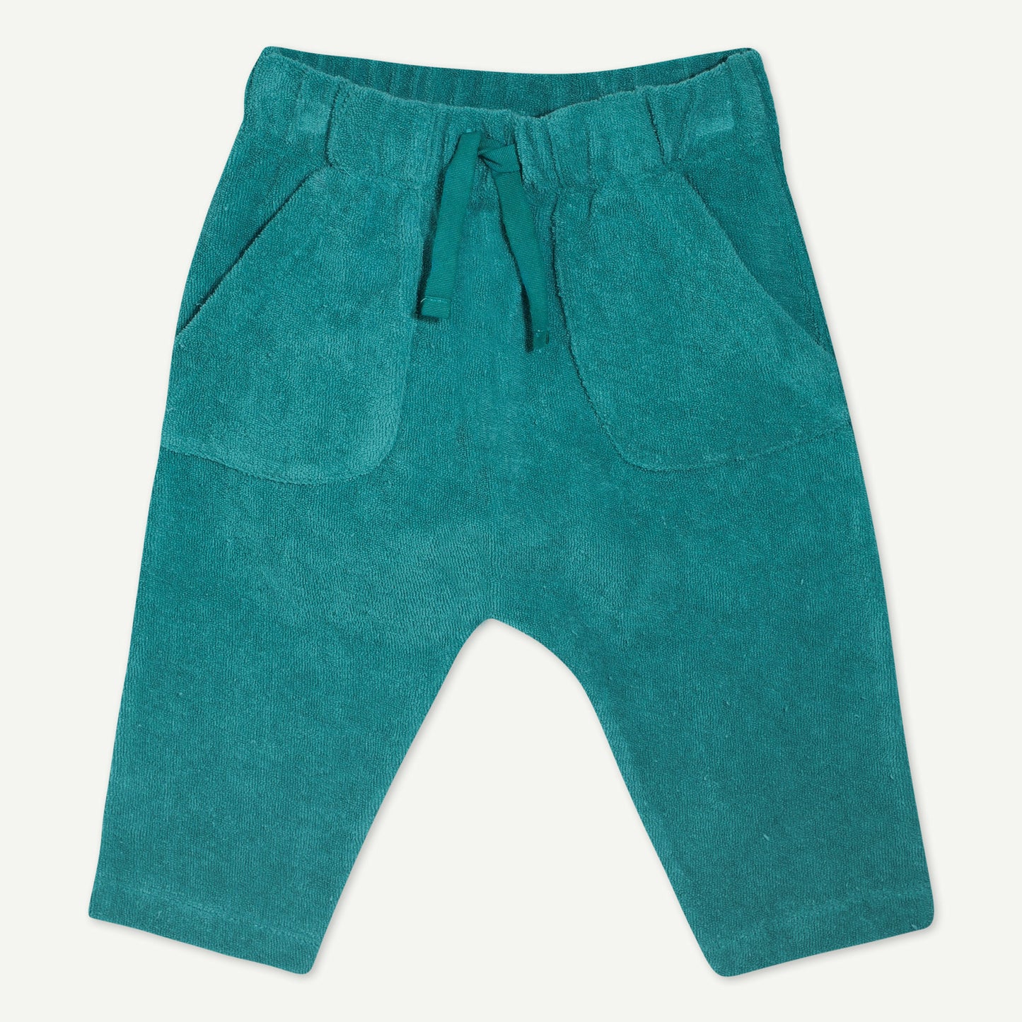 Emerald Green Terry Pant