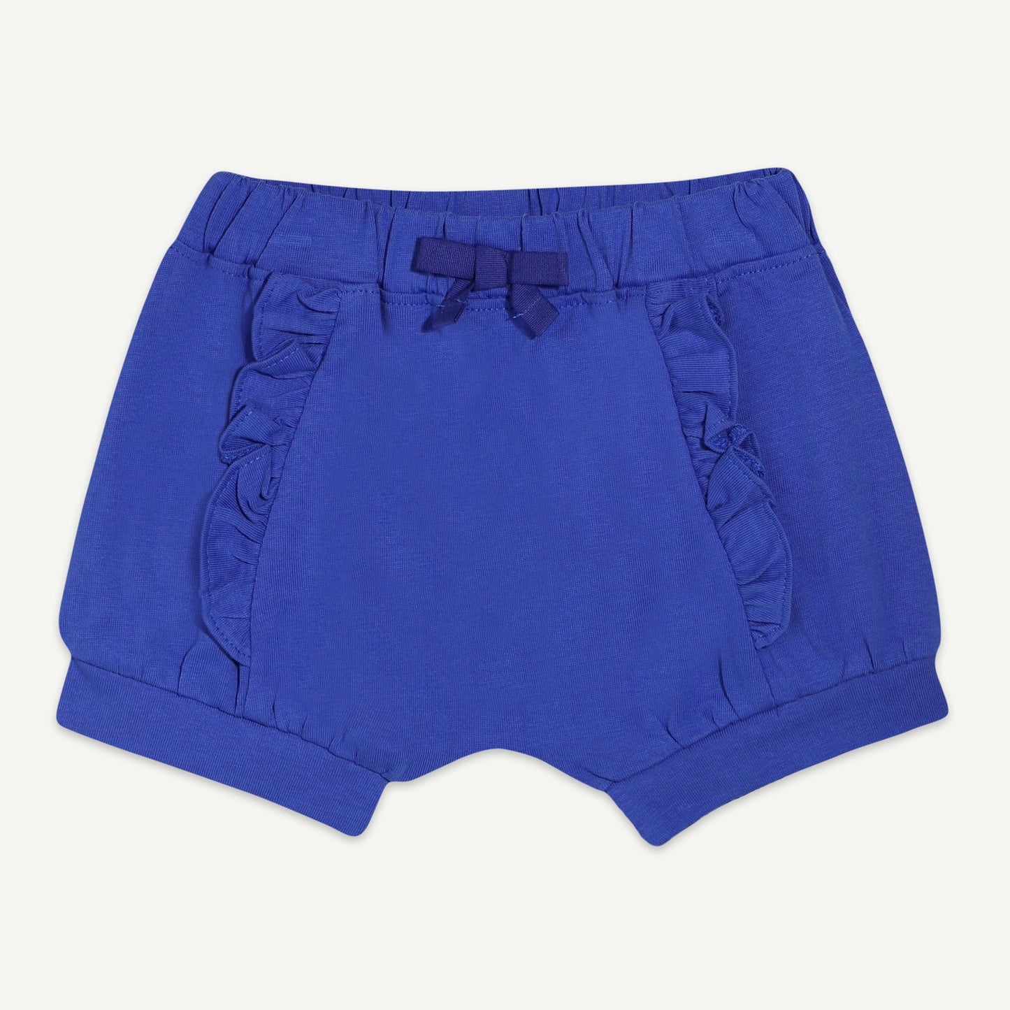 Royal Blue Ruffle Shorts